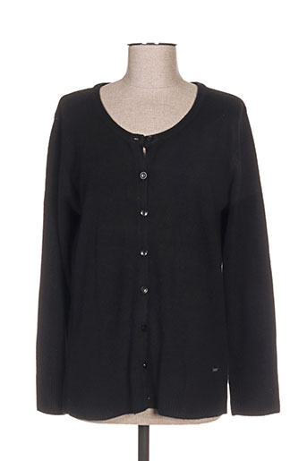 felino gilets femme de couleur noir