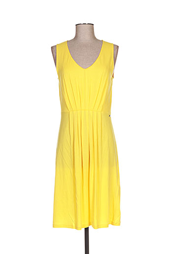 gant robes femme de couleur jaune