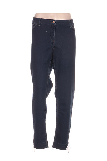 elena miro jeans femme de couleur bleu