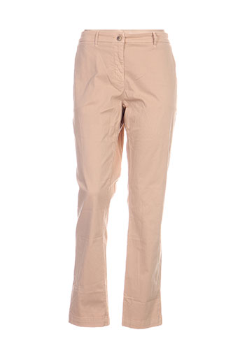 gant pantalons femme de couleur beige