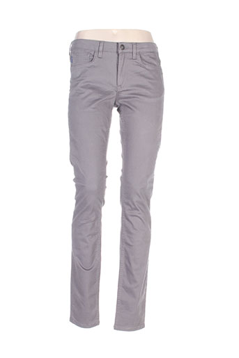 gant pantalons femme de couleur gris