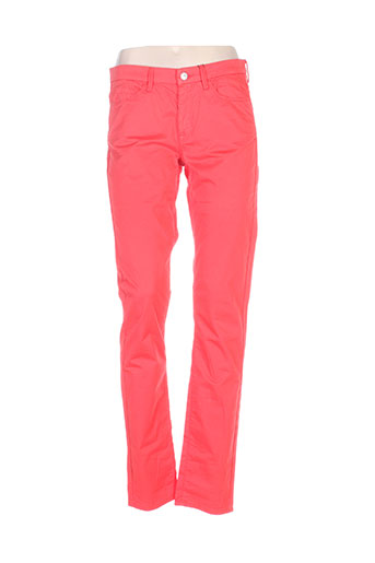 gant pantalons femme de couleur rouge