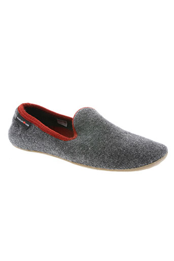 haflinger chaussures homme de couleur gris