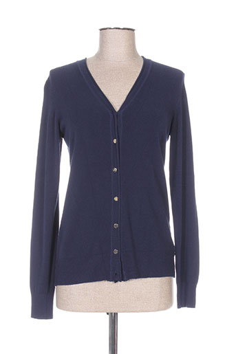 rinascimento gilets femme de couleur bleu