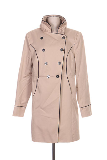 mexx manteaux femme de couleur beige