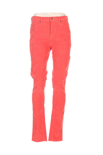 gant pantalons femme de couleur rouge