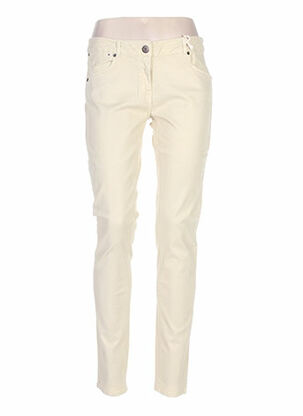 Pantalon casual beige AMERICAN OUTFITTERS pour femme