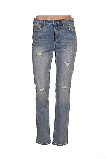 esprit jeans femme de couleur bleu