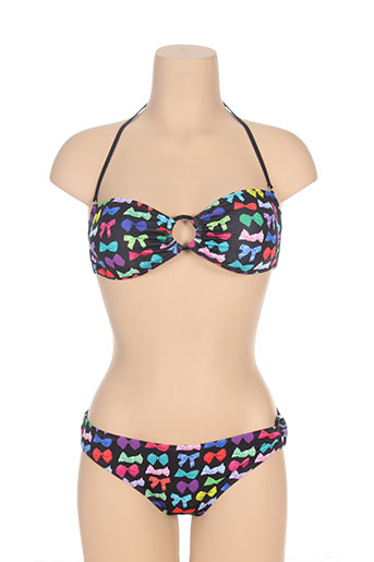 pull in maillots de bain femme de couleur noir