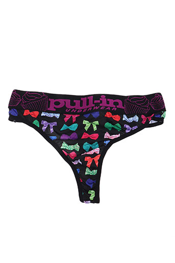 pull in lingerie femme de couleur noir