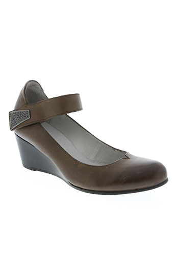 fugitive by francesco rossi chaussures femme de couleur marron