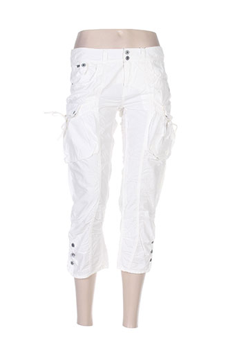 rags pantacourts femme de couleur blanc