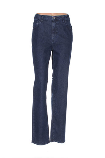 kanope jeans femme de couleur bleu