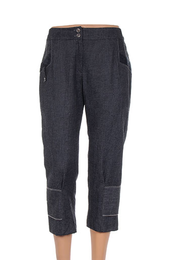 gd pantacourts femme de couleur bleu