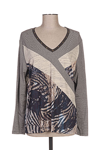 pause cafe t-shirts femme de couleur beige