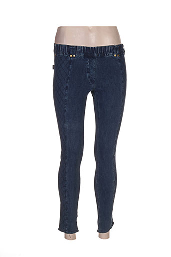 legzskin jeans femme de couleur bleu