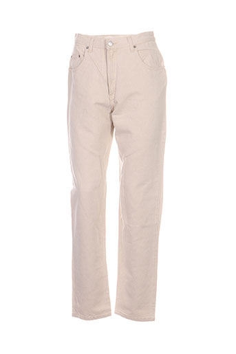 ober jeans femme de couleur beige