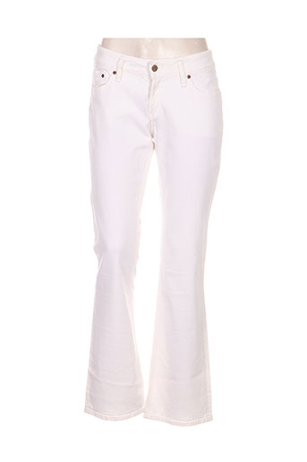 lee jeans femme de couleur blanc