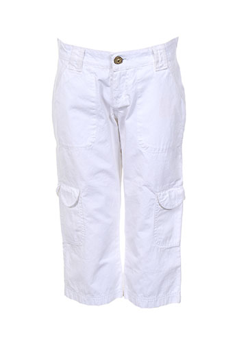 teddy smith pantacourts femme de couleur blanc