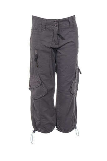 lulucastagnette pantacourts femme de couleur gris