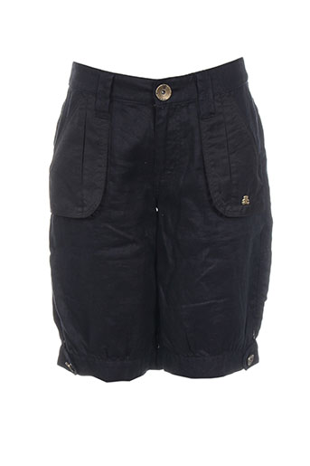 lulucastagnette shorts / bermudas femme de couleur noir