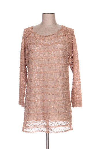 nana nucci tuniques femme de couleur beige