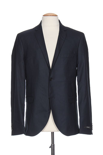 jack EFFI_CHAR_1 jones vestes homme de couleur bleu