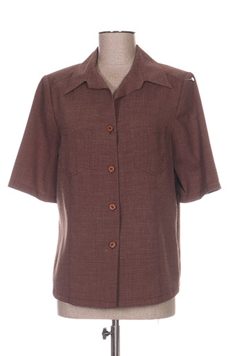 karting vestes femme de couleur marron