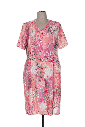 guy dubouis robes femme de couleur rose