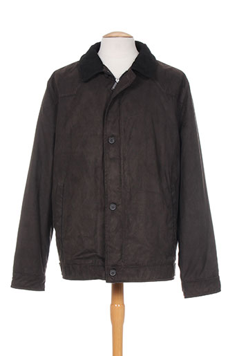 bush manteaux homme de couleur marron