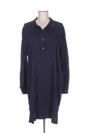 mkt studio robes femme de couleur bleu