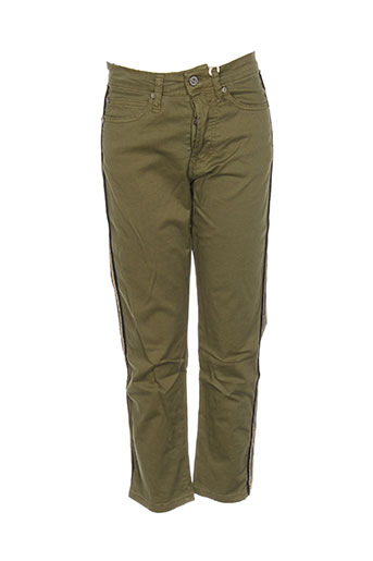 please pantacourts femme de couleur vert