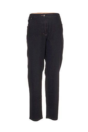 stark pantalons femme de couleur noir