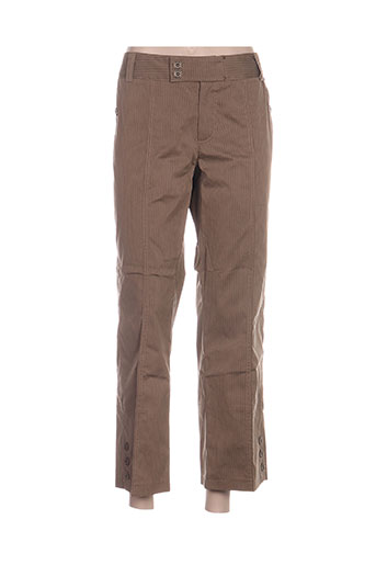 mexx pantalons femme de couleur beige