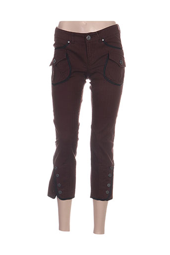mexx pantacourts femme de couleur marron