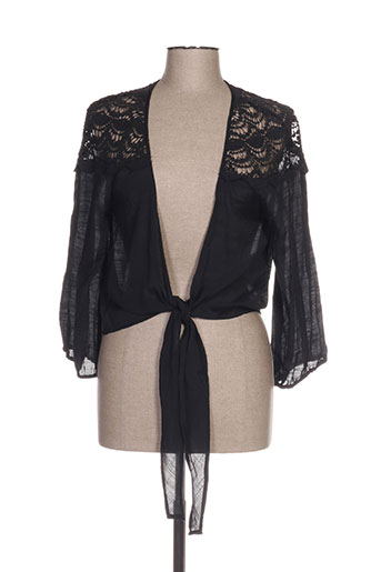 jensen chemises femme de couleur noir