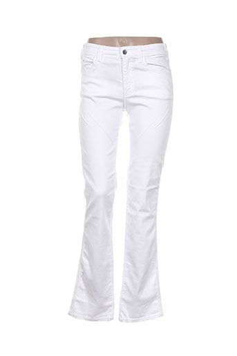 armani jeans femme de couleur blanc