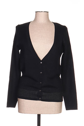 teddy smith gilets femme de couleur noir