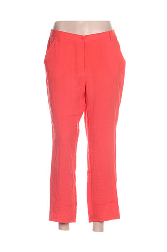 jean gabriel pantacourts femme de couleur orange