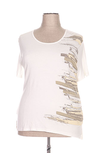 jean gabriel t-shirts femme de couleur beige