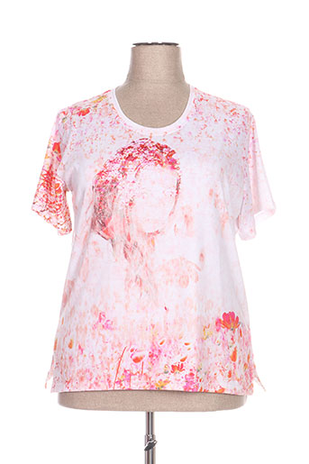 jean gabriel t-shirts femme de couleur orange