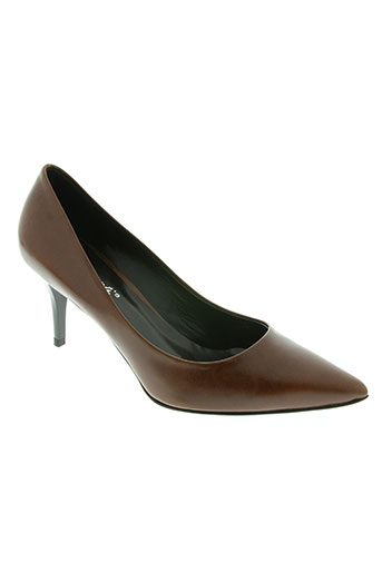 momenti chaussures femme de couleur marron