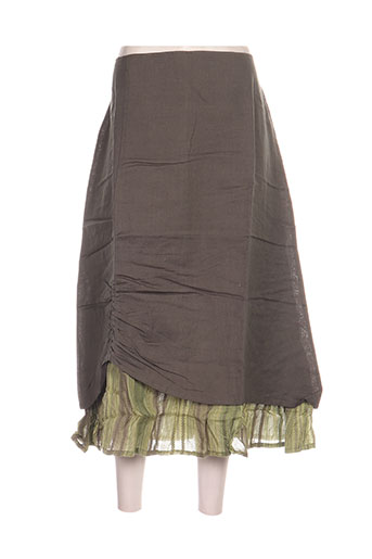 blancheporte jupes femme de couleur vert