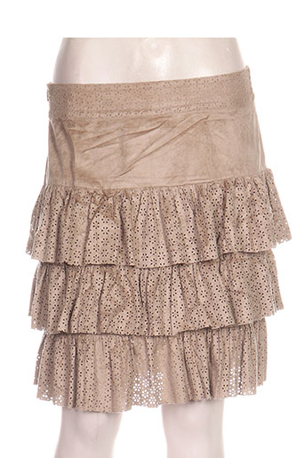 blancheporte jupes femme de couleur beige