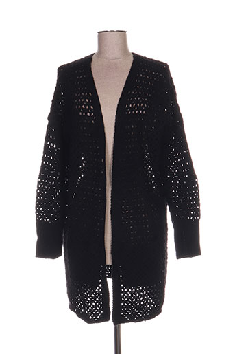 charlie joe gilets femme de couleur noir