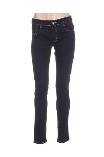 hot bottom jeans femme de couleur bleu