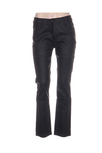 my christy pantalons femme de couleur noir