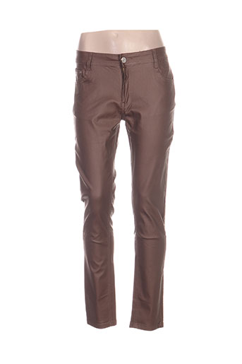 my christy pantalons femme de couleur marron