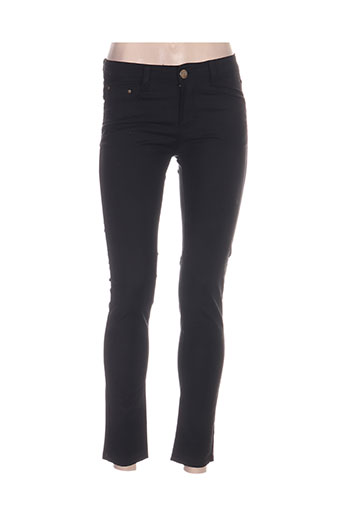 my christy pantalons femme de couleur noir