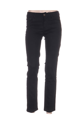 my christy pantalons femme de couleur noir